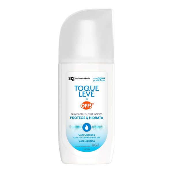 Repelente Off! com Icaridina sem Perfume Toque Leve 100ml Spray