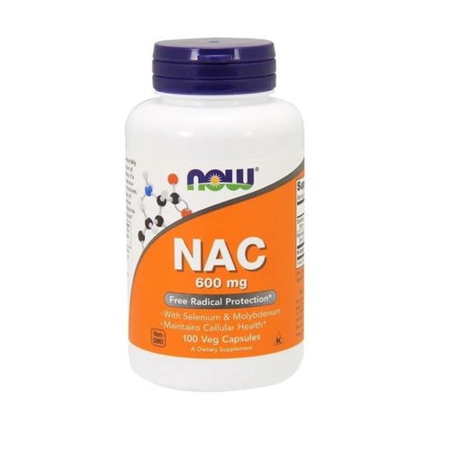 NAC 600mg 100 CAPSULAS NOW FOODS NAC 600mg 100 CAPSULAS NOW FOODS