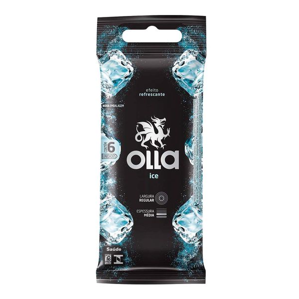 Preservativo Olla Ice 6 Unidades