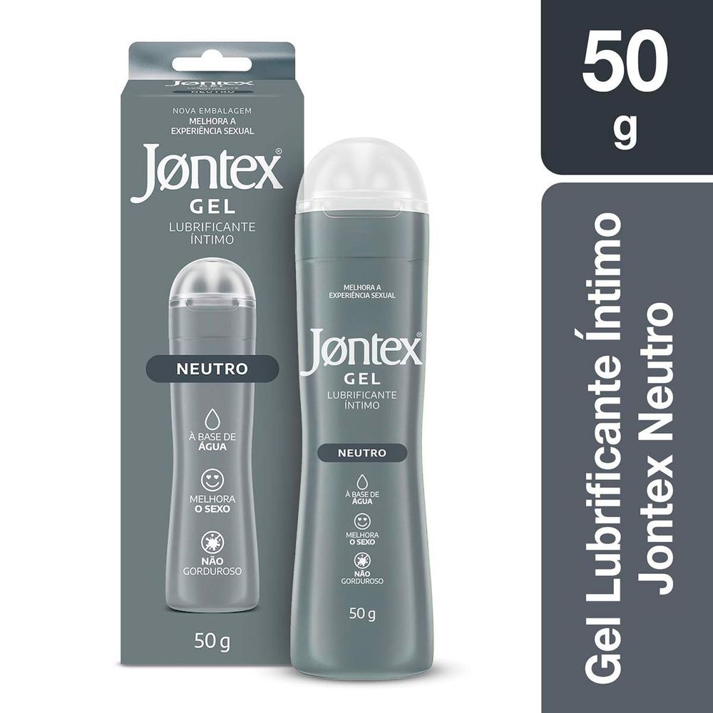 Gel Lubrificante ntimo Jontex Neutro 50g - Drogaria Sao Paulo