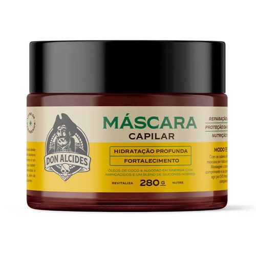 Máscara Capilar Masculina Cítrico Hidratação Produnda 280g Don Alcides Máscara Capilar Masculina Cítrico Hidratação Produnda 280g Don Alcides