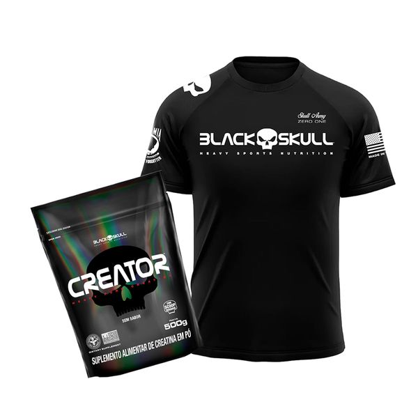 KIT CREATOR 500G + CAMISETA DRY FIT XGG