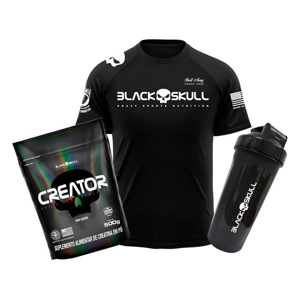 KIT CREATOR 500G + CAMISETA DRY FIT + COQ KIT CREATOR 500G + CAMISETA DRY FIT G + COQ