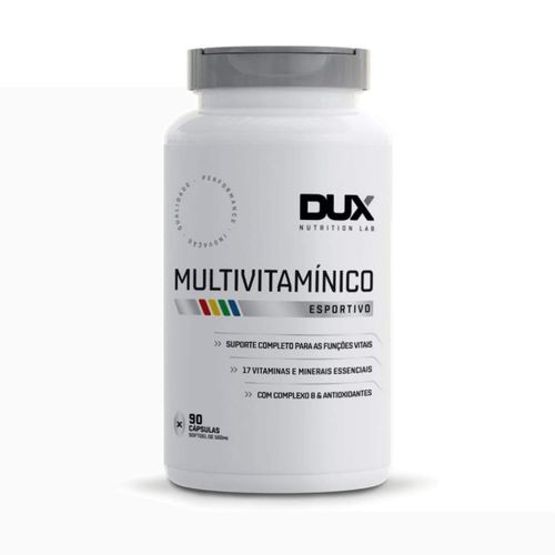 Multivitamínico 17 Vitaminas 90 Cápsulas Dux Nutrition Multivitamínico 17 Vitaminas 90 Cápsulas Dux Nutrition