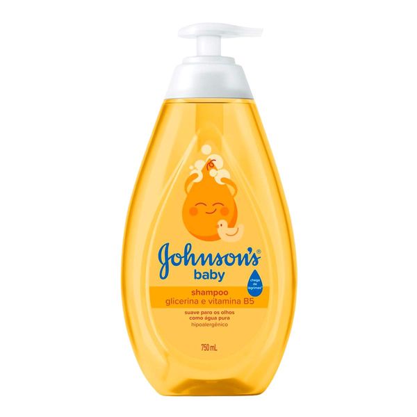 Shampoo Para Bebê Johnson's Baby De Glicerina 750ml