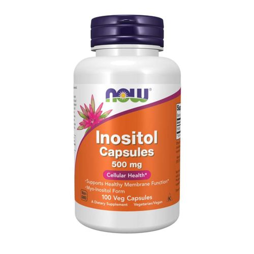 INOSITOL 500mg 100 CAPSULAS NOW FOODS