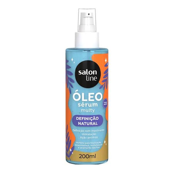 Óleo Capilar Salon Line Sérum Multy Definição Natural 200ml