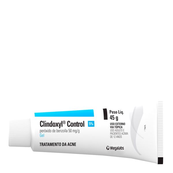 Gel Clindoxyl Control 5% para Acne 45g