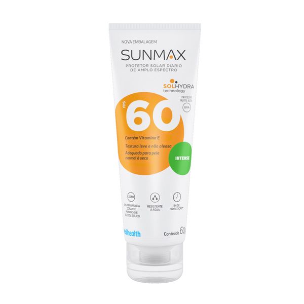 Protetor Solar Facial Sunmax FPS 60 Intense 60g