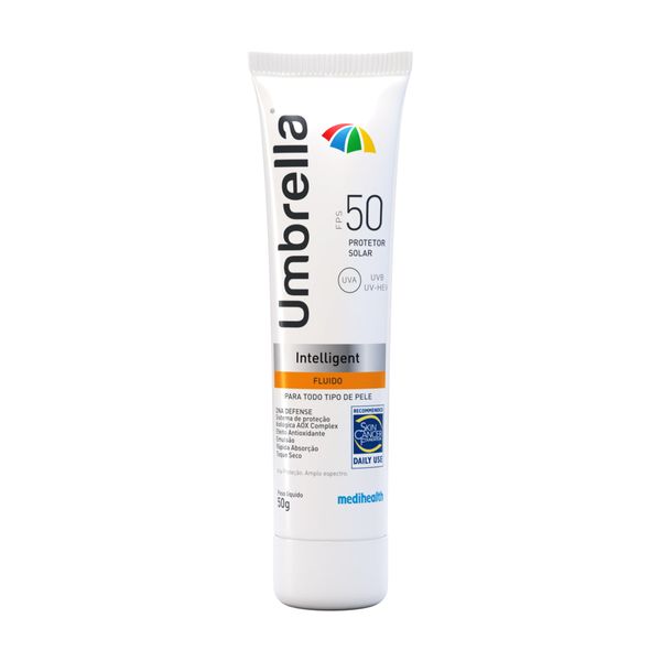 Protetor Solar Facial Umbrella FPS 50 Intelligent 50g Fluido