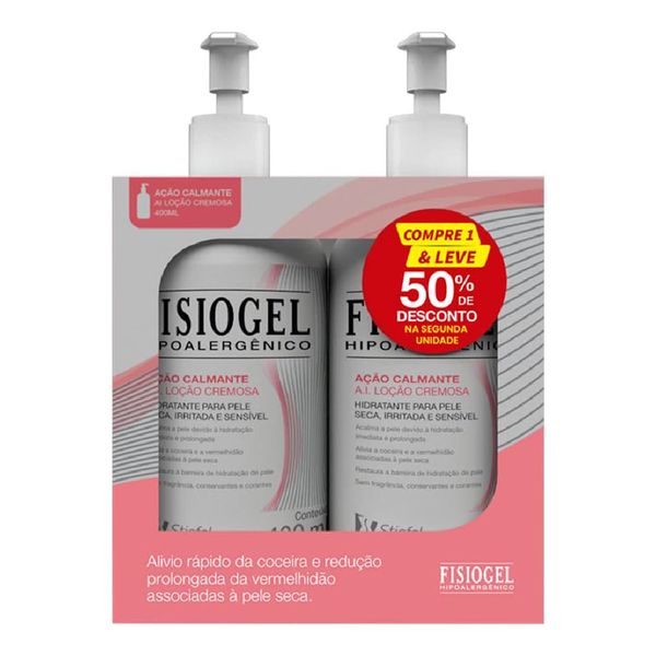 Kit Loção Cremosa Fisiogel AI 2 Unidade