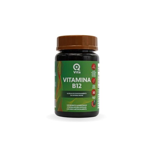 Vitamina B12 QMaisVits 30 Cápsulas Softgel Vitamina B12 QMaisVits 30 Cápsulas Softgel
