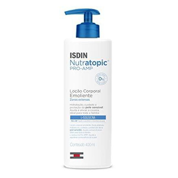 Loção Corporal para Pele Sensível Isdin Nutratopic Pro-AMP 400ml