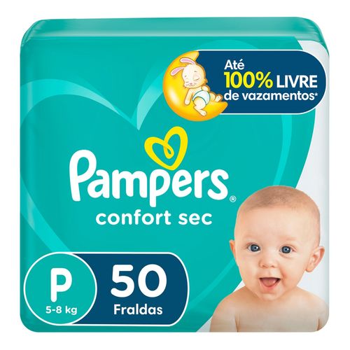578231---Fralda-Descartavel-Pampers-Confort-Sec-P-50-Unidades-1