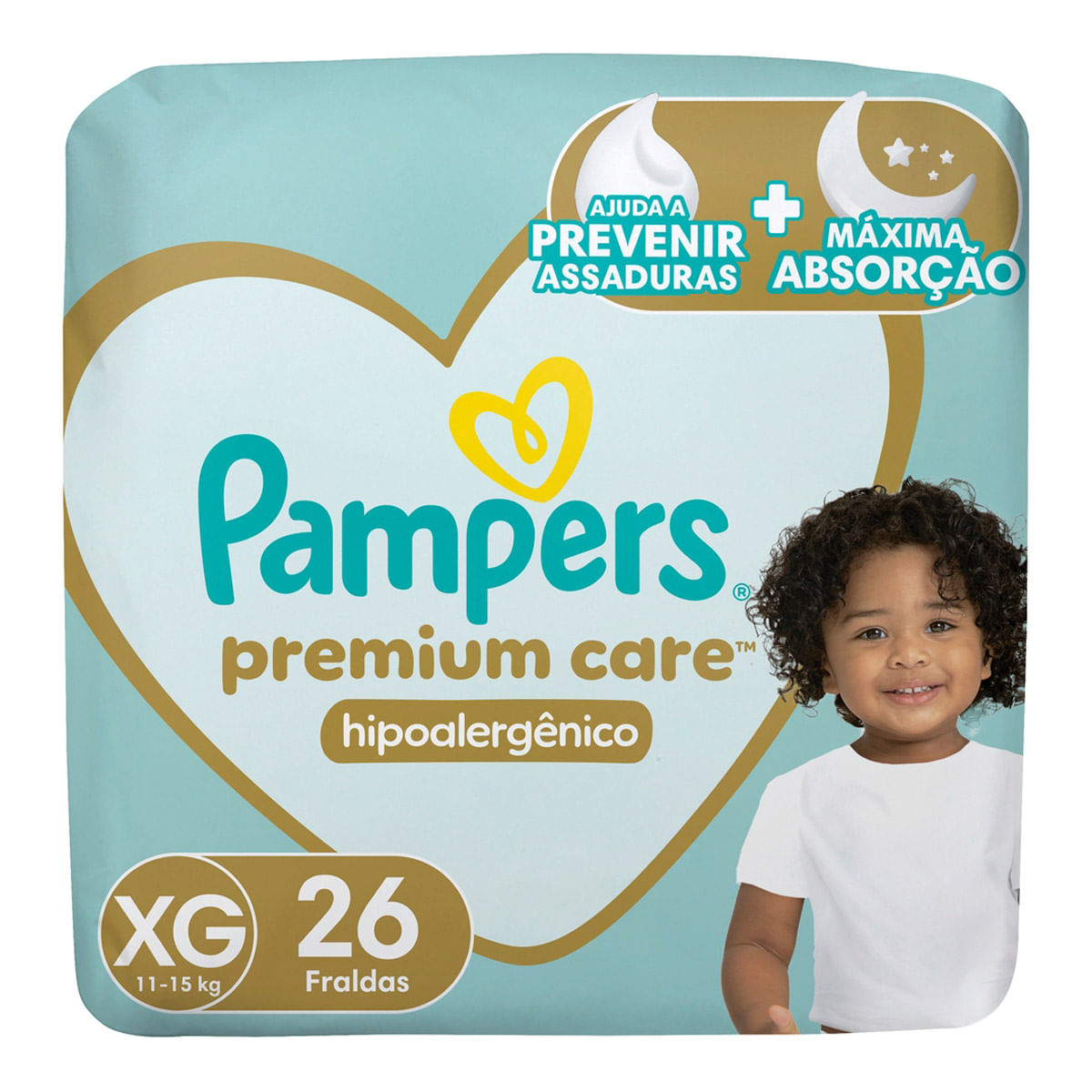 Fralda Pampers Premium Care XG 26 Unidades