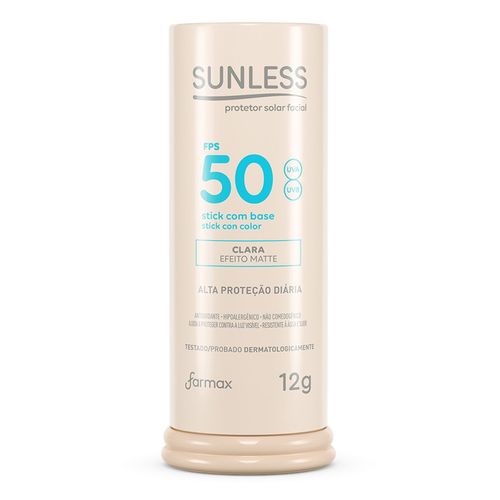798100---Protetor-Solar-Facial-Sunless-Stick-com-Base-Clara-FPS50-12g-1