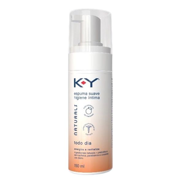 Espuma Para Higiene Íntima Ky Naturals Todo Dia 150ml