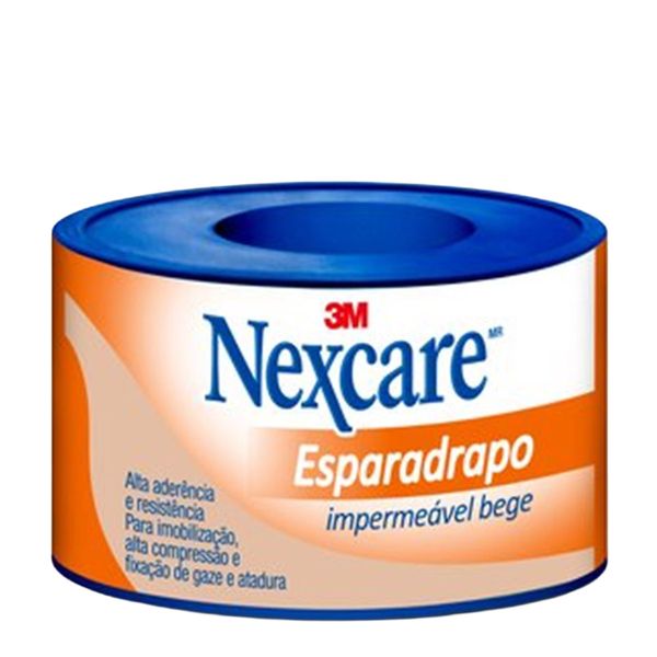 Esparadrapo Nexcare 3M Impermeável Bege 25 X 3