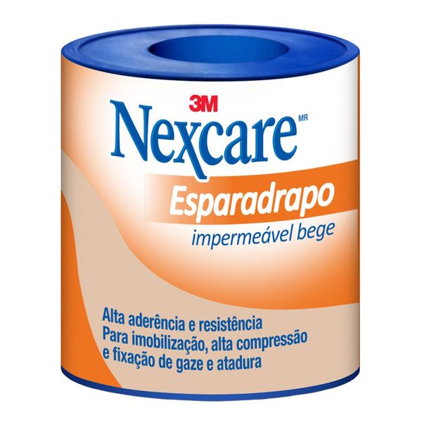 Esparadrapo Nexcare 3M Impermeável Bege 50 X 3