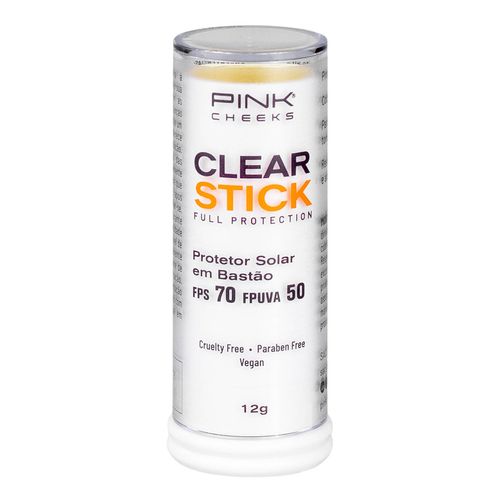 880388---Protetor-Solar-Facial-Pink-Cheecks-FPS-70-Clear-Stick-Transparente-12g-Bastao-1 880388---Protetor-Solar-Facial-Pink-Cheecks-FPS-70-Clear-Stick-Transparente-12g-Bastao-1