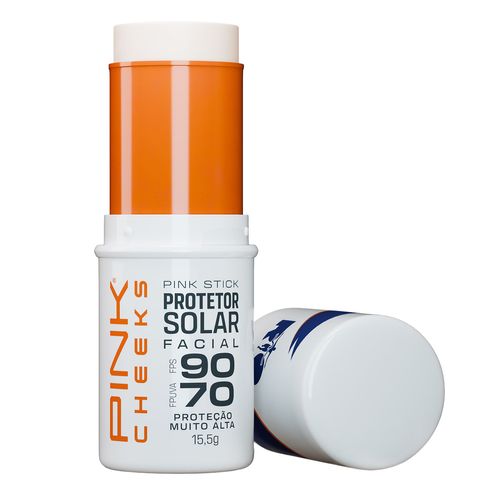 Protetor Solar Facial Pink Stick Fps 90 Fpuva 70 Cor 5Km 15,5G Bastão
