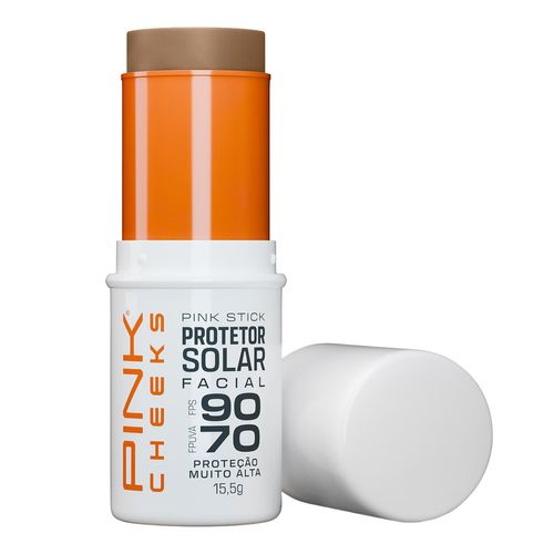 Protetor Solar Facial Pink Stick Fps 90 Fpuva 70 Cor 42Km 15,5G