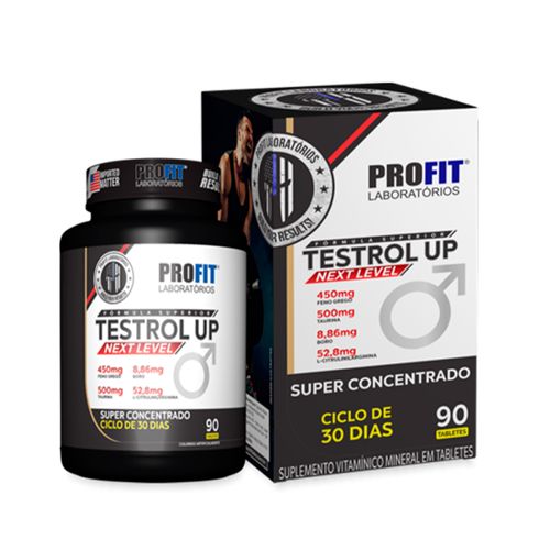 Suplemento Vitaminico Testrol Up 90 Tabletes Profit Suplemento Vitaminico Testrol Up 90 Tabletes Profit