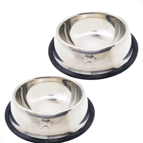 2 Unidades Tigela P- Ração- Água- Cachorro- Gato- Pet- Inox 2 Unidades Tigela P- Ração- Água- Cachorro- Gato- Pet- Inox