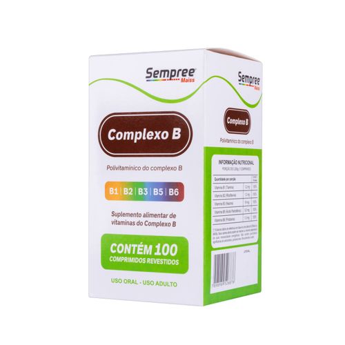 Sempree Complexo B 100 comprimidos