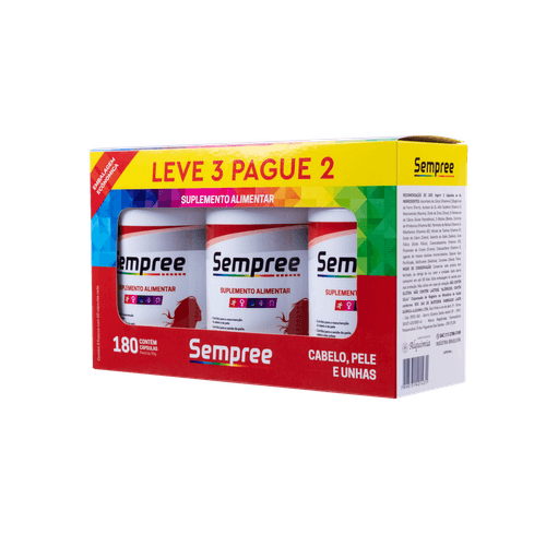 Sempree Hair (CPU) Kit 180 cápsulas