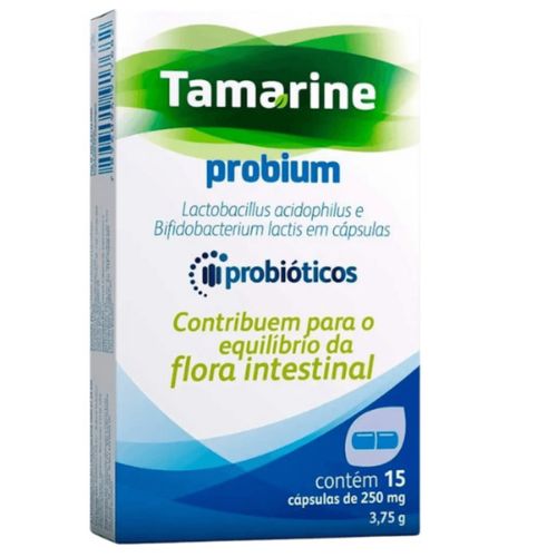 Tamarine Probium Suplemento Alimentar 15cps
