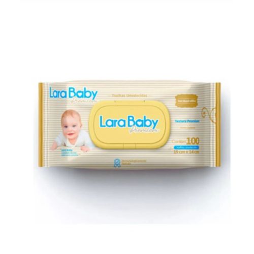 Toalha Umedecida Premium Lara Baby 100unid Toalha Umedecida Premium Lara Baby 100unid