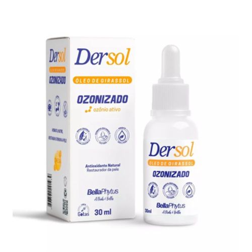 Dersol Ozonizado Óleo de Girassol Bellaphytus 30ml