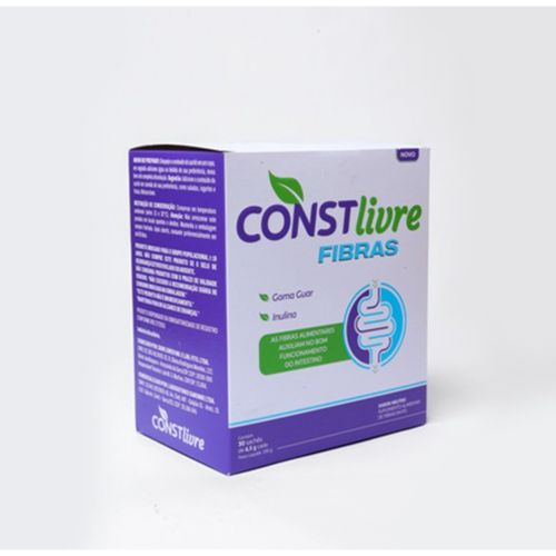 Constlivre Fibras Suplemento Alimentar 30 sachês