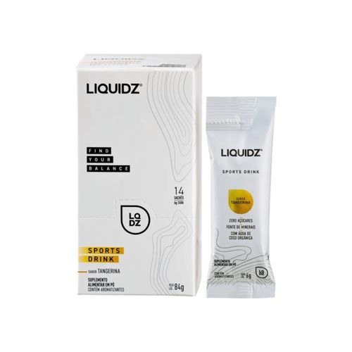 Sport Drink Liquidz caixa 14 Saches Tangerina Sport Drink Liquidz caixa 14 Saches Tangerina
