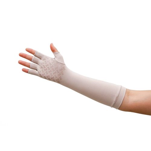 Luva de Proteção Solar Longa Cor Nude - Flambé P P Bege Luva de Proteção Solar Longa Cor Nude - Flambé P P Bege