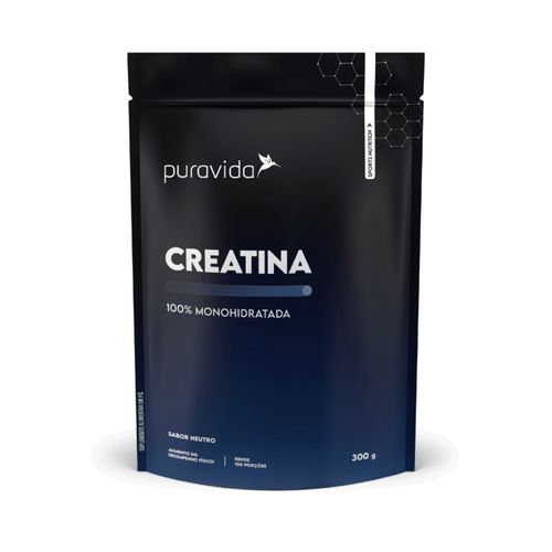 Creatina 100% Monohidratada 300g Puravida Creatina 100% Monohidratada 300g Puravida