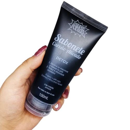 Sabonete Super Poderes 100ml Carvão Ativado