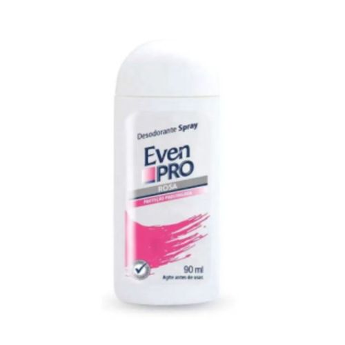 Kit c/2 Unidades de Desodorante Spray Even Pro Rosa 90ml Kit c/2 Unidades de Desodorante Spray Even Pro Rosa 90ml