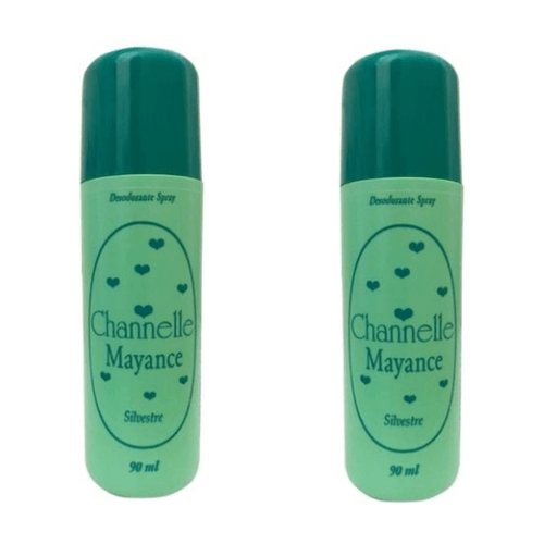 Kit c/2 Unidades de Desodorante Spray Chánnelle 90g Silvestre