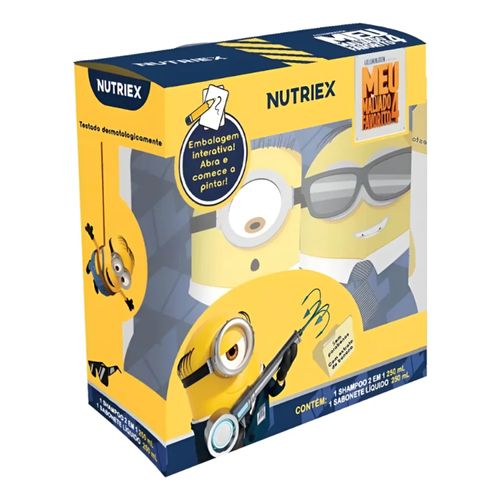 Kit Condicionador + Shampoo Minions Kids Infantil 500ml Adicionar aos favoritos Kit Condicionador + Shampoo Minions Kids Infantil 500ml Adicionar aos favoritos