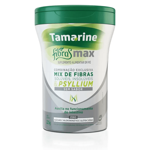 Tamarine Fibras Max em Pó Sem Sabor Zero 225g Tamarine Fibras Max em Pó Sem Sabor Zero 225g