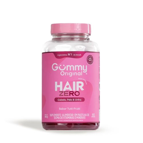 Gummy Hair Zero Suplemento Alimentar 60unid
