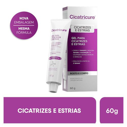 Gel para Cicatrizes e Estrias - Cicatricure - 60g