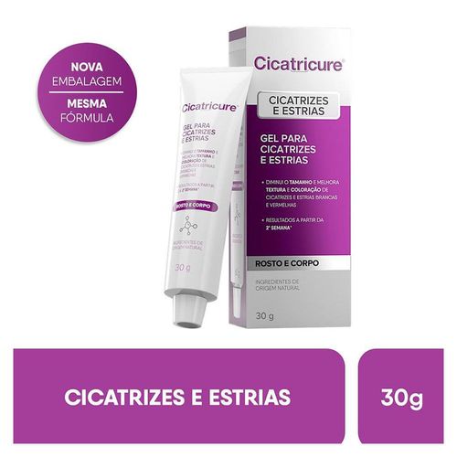 Gel para Cicatrizes e Estrias - Cicatricure - 30g