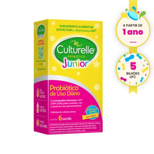 Culturelle Júnior Probiótico 6 sachês Culturelle Júnior Probiótico 6 sachês