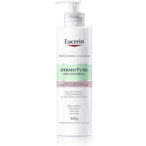 Gel de Limpeza Facial Concentrado Eucerin DermoPure Oil Control - 400g