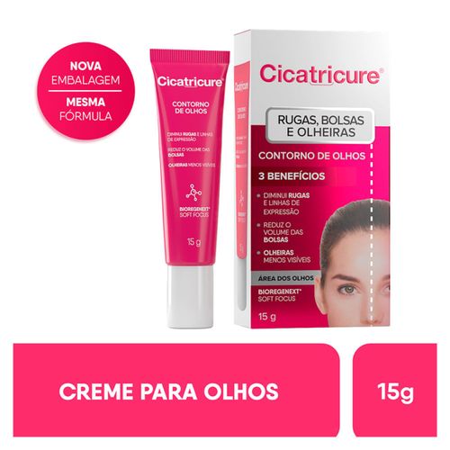 Cicatricure Contorno de Olhos Blur & Filler - Creme Anti-Idade para Área dos Olhos - 15g Cicatricure Contorno de Olhos Blur & Filler - Creme Anti-Idade para Área dos Olhos - 15g