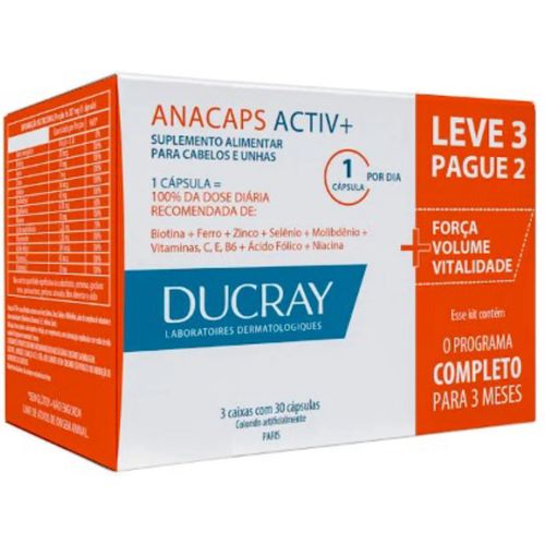 Anacaps Activ Trio 90 caps Ducray