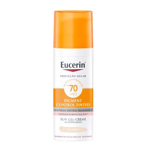 Eucerin Pigment Control Tinted FPS70 Claro Prot Facial 50ml Eucerin Pigment Control Tinted FPS70 Claro Prot Facial 50ml
